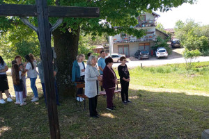 Kuljani kod kapelice sv. Ilije blagoslov polja